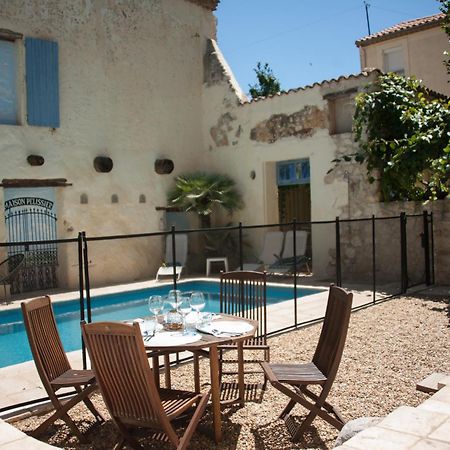 Maison Pelissier Bed And Breakfast With Sweeming Pool Cuxac-dʼAude Extérieur photo