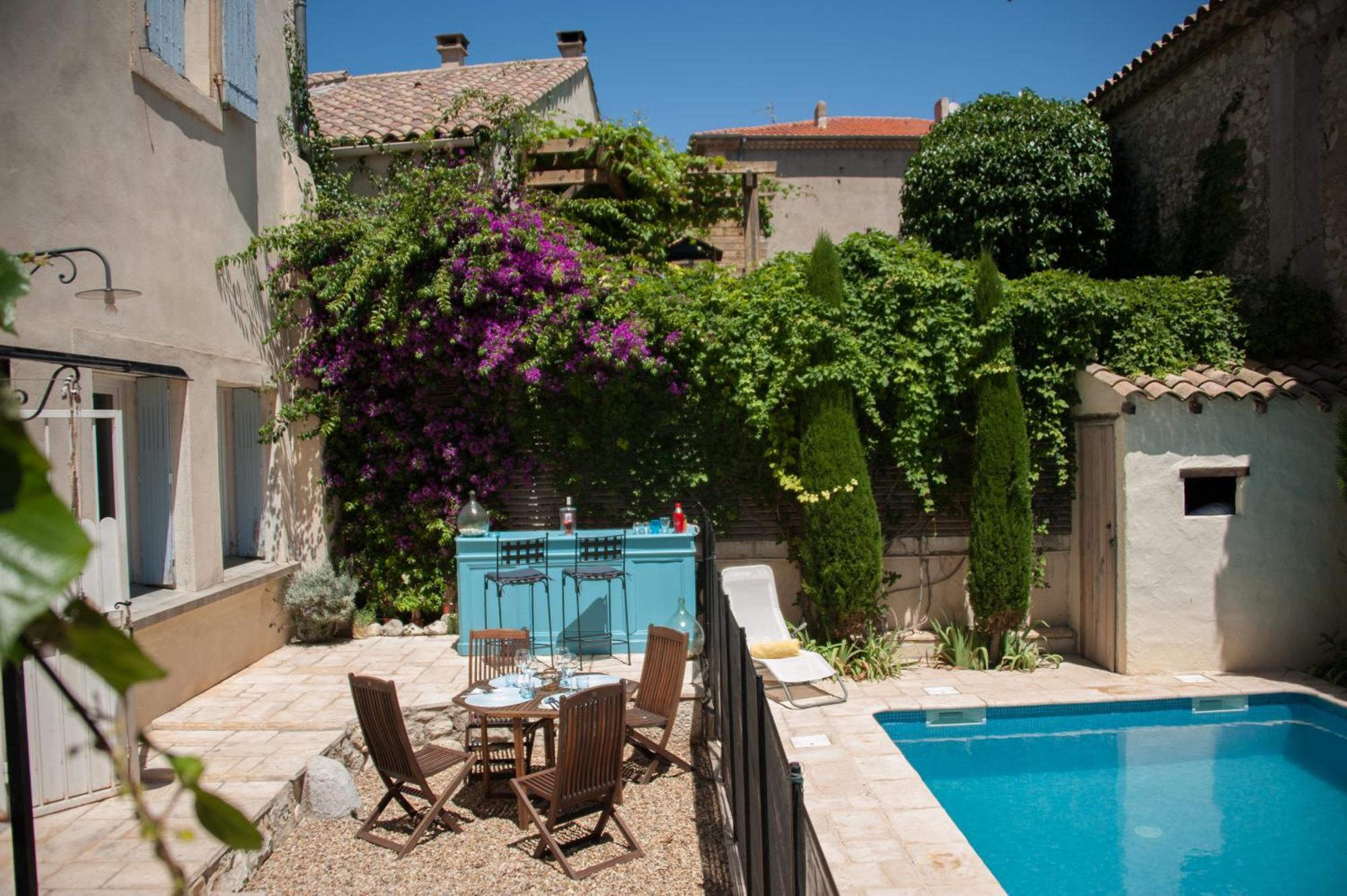 Maison Pelissier Bed And Breakfast With Sweeming Pool Cuxac-dʼAude Extérieur photo
